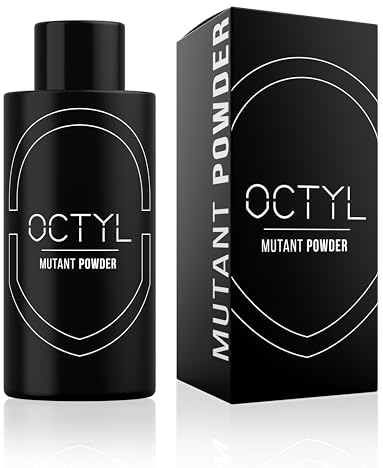 OCTYL - Mutant Powder | Cera in Polvere per Capelli Uomo/Donna | Polvere per Volume Capelli | Tenuta Lunga Durata | Effetto Opaca Matt Naturale | Texture e Fissaggio Professionale | 22 g