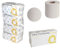 64 Rollen Toilettenpapier | 2-lagig | je 250 Blatt | 100% Recycling | weich + saugfähig | Flächenprägung | Huchtemeier #T2-250-RC65 | Lieferumfang ==> 8 Beutel a 8 Rollen = 64 Rollen im Folienbeutel