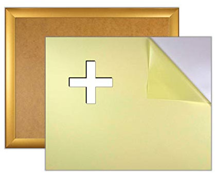 myposterframe Bilderrahmen für Rubbel Weltkarte mit Klebepappe 58 x 84 cm Juno Größenwahl 84 x 58 cm MDF Farbwahl Gold schlicht mit haftender Hintergrund Pappe