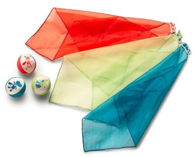 LILLIPUTIENS- Batman Mon 1er Set de jonglage, 83351, Blanc, Taille Unique