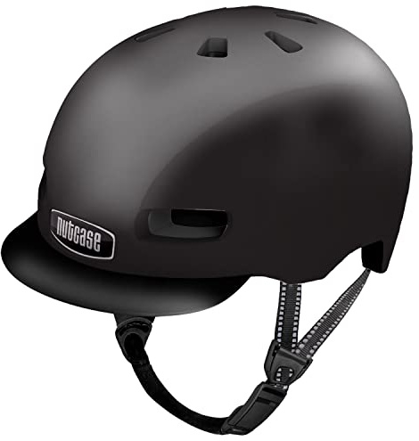 Nutcase Kinder Fahrradhelm Little Nutty MIPS, Onyx, 48-52 cm, 10001