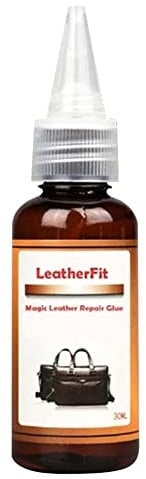 Toseky Leather Repair Kit For Furniture, 30ml Leather Repair For Car Seat, Fast Drying Leather Repair Glue For Furniture, Damaged Leather For Car Seat, Bags, Reattach Leather Fibers Without Stitching