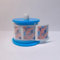 KUQILEY Briefmarkenspender, Briefmarkenrollenspender, Stempelhalter, Blau