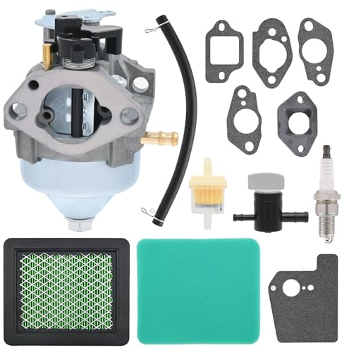 BenTsD Compatible avec le carburateur 16100-Z9L-811 GCV170 avec filtre à air pour modèles Honda GCV170LA G5B G5BR GCV170LA S3B tondeuse à gazon nettoyeur haute pression