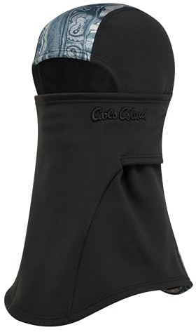 Carlo Colucci Unisex Balaclava Schwarz, OS