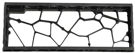 MURYE Friendly Aluminum Alloy Keyboard Shell with Hollows Pattern for Easy Assembly Feel Efficient Heat Dissipation and 60 Percent Alloy Case