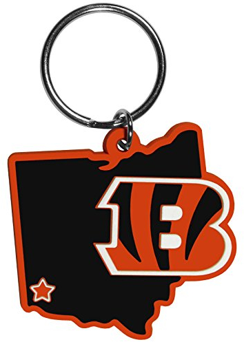 Siskiyou Sport San Francisco 49ers Home State Flexi Schlüssel Kette, Unisex, Sports, Orange