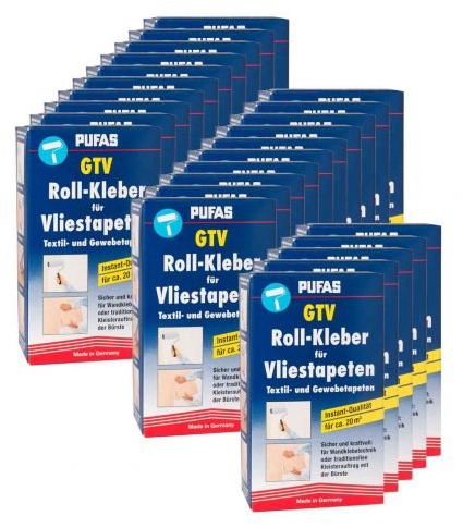 25 x Pufas GTV Roll-Kleber 200g