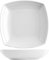 Assiettes creuses porcelaine blanche x 6 - L 21 cm - Tokio