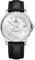 Swiss Military by Chrono Herren Uhr Armbanduhr Quarzwerk mit Lederarmband Analoge Herrenuhr Silber SM30200.11