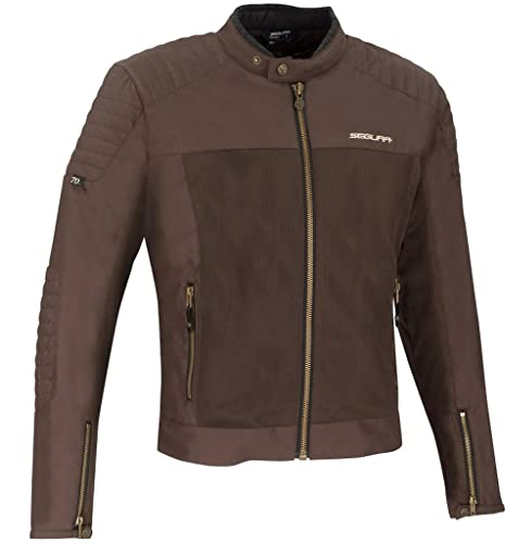 Segura Motorradjacke Oskar braun Größe M