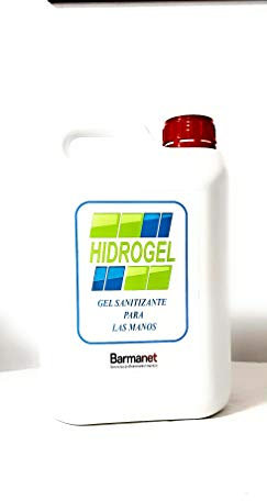 Gel Hidro-alcohólico Sanitizante para manos 5L. Hidrogel