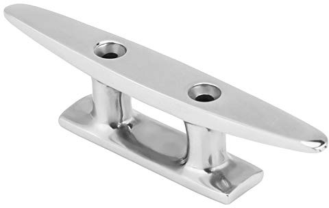 Keenso Boot Klampen, 4 Zoll Edelstahl Klampe für Boot Bootsklame Marine Boot Anlegeklampen (2 STK)