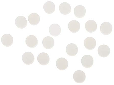 Pack / 20 Stücke Wasserschlüssel Kork Pad Dichtung Für Trompete Ersatzteile 9x4mm - Weiß, wie beschrieben