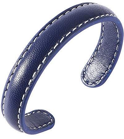 ADGJL Bracelet Cuir Homme Manchette,Punk Mode À La Main Minimalisme Bleu Marine Corde Bracelet Manchette Vintage Bracelets Classique Bijoux pour Femmes Hommes Couple Cadeau Personnalisé