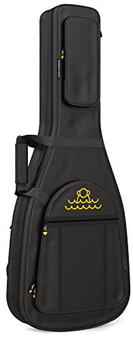 Monkey Loop Jumping Electric - Borsa per Chitarra con Imbottitura da 18 mm - Borsa per Chitarra Elettrica - Tre Tasche Esterne - Cinghie Regolabili - Materiale Resistente all´Acqua
