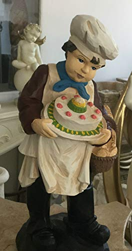 Deko Shop Cologne Bäcker Konditor Torte Figur Werbefigur Werbeaufsteller