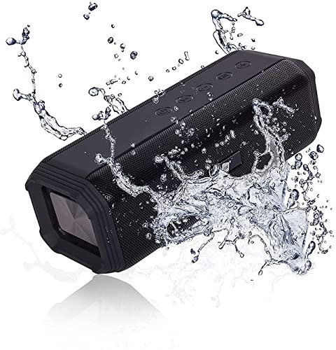 NK Casse Portatili Bluetooth - Con Assistente Vocale (Google e Siri) - Senza fili, 20W, Stereo TWS (sincronizzazione di 2 altoparlanti), Hi-Fi, Bluetooth 5.0, USB, Nero (compatibile: iOS e Android)