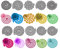 10 Stück Metall Prägeschablonen Stanzformen Dreidimensionale Blumen Schablonen Cutting Dies für Scrapbooking Papierhandwerk Kartenherstellung Album Stempel DIY Dekor