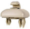 DVIKVM Soporte de gancho para visera de coche para Au-di A1 A3 A4 A5 Q3 Q5 S3 S4 S5 TT (color: beige)