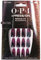 OPI xPRESS/ON Swipe Night | Faux ongles press-on noir holographique, longs, forme ballerine | Avec colle pour ongles | Longue tenue, réutilisables, respectueux des ongles.