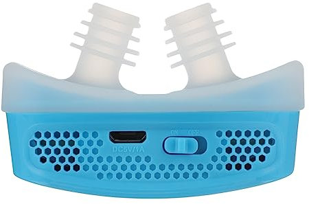 Healeved Dispositivo Eléctrico Para Roncar Dilatador Nasal Ventilación Nasal Abs Nariz Tapada Azul Dejar De Roncar Dispositivo Filtro De Ronquidos Tapón Nasal Dispositivo Reductor De