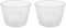 Lot de 2 tasses à mesurer antiadhésives transparentes graduées pour cuiseur à riz