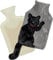 Marco Paul 3D Hot Water Bottle 1 Litre Hot Water Bag Hot Water Bottle with Cover UK Novelty Gift for cat Lovers Womans Soft Cover Plush (Cat)