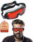 Professionelle OD6+ Laser-Schutzbrille, 532 nm, 180–540 nm, Sicherheit für grüne Laser, UV-/violette und blaue Laserbrille, Laserbandbrille für Laseraufhellung, kaltes Licht, Lasergravur, mit