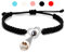 GGKAFACOI Projektion Armband Foto,Personalisiertes Projektions Armband mit Foto, maßgeschneidertes Armband mit Bild im Stein für Paare,Freund & Freundin(X1-Silber,Pro-Ewig)