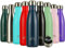 Mont-Clair Gourde isotherme - Bouteille isotherme sans BPA - Gourde inox 750ml, 24h froid & 12h chaud - Thermos isotherme en métal - Bouteille d'eau en acier - Gourde 750ml, Bleu Marine