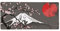 XXL Gaming Mauspad grau 27.6x11.8in, verlängertes Mousepad, mit Motiv Schreibtischunterlage Berg Fuji, Erweiterter Schreibtisch Schutz, Verbessert Präzision und Geschwindigkeit Gaming Mauspads N1-232