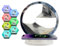 HNCY 3D Moving Sand Art Picture, Sandbilder zum Drehen Mit LED, 3D Dynamische Sandbild, 360° Dreh Hourglass Deep Sea Sandscape, 3-in-1 Sandkunst Für Heim/Dekoration/Desktop Kunst/Geschenke (Schwarz)