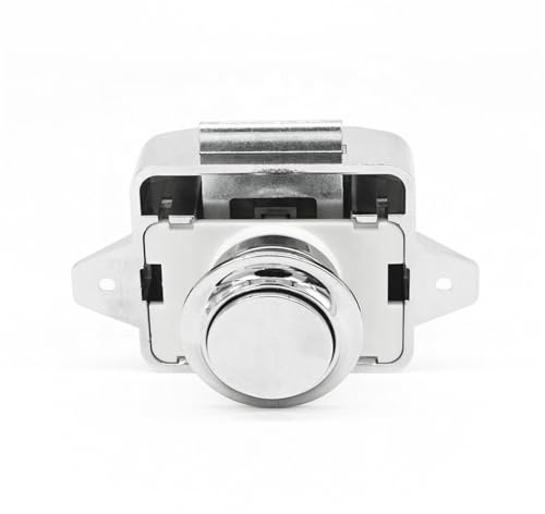 Armoire bouton poussoir caravane attraper placard porte serrure poignée Para camping-car meubles porte coulissante placard serrure 1 pièces