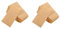 PartyKindom 2 Sätze Samenhülle Umschlag Kleine Münzumschläge Kleine Umschläge Braune Umschläge Geldumschläge Für Bargeld Schlüsselumschläge Briefumschläge Light Brown Kraftpapier 50 Stück * 2