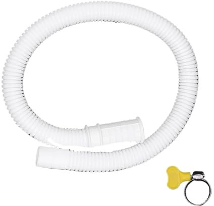 Manguera de desagüe, Manguera de lavadora de 0,5 a 3 metros Tubo de drenaje de lavadora Tubos de drenaje de aire acondicionado Tubo de drenaje de grifo doméstico Tubo de plástico flexible(0.5 Meter)