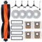 Fixbetter Set di Accessori per Xiaomi Robot Vacuum X20 Max / X20 Pro Ricambio, 1 Spazzola Principale, 4 Filtri Hepa, 4 Panni per la Pulizia, 4 Sacchetti di Ricambio, 4 Spazzole Laterali di Ricambio