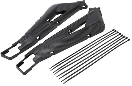 Motorcycle Swing Arm Guard Rear Carbon Fibre Pattern for Surron Light Bee X | carbon fibre pattern, protective coverage, clean fitted look, riding use, Fit for Surron Light Bee X L1E Electric Bike