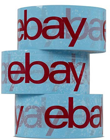 eBay Markenverpackungsklebeband, BOPP, 2 Rollen, 75 Meter, 2 mm dick