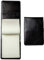 DELMON VARONE - Personalisierbares Notizblock Etui DIN A6 aus Premium Leder Vintage Anilin schwarz, Reporterblock im Hardcover Ledereinband mit Stifthalter, Einschubfach und blanko Memoblock liniert