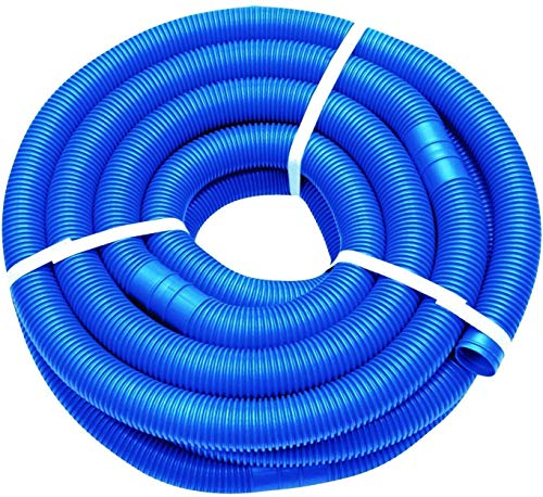 well2wellness® Poolschlauch 38mm - Blauer Schwimmbadschlauch - Teilbar - Formstabil - 9 Meter
