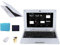 Fancy Cherry® 10 pulgadas 8 Go Android Laptop Netbook Laptop Ultrabook Clavier Français Cámara WiFi HDMI Netflix Youtube (Bolsa Para Laptop + Souris + Souris + auriculaire)
