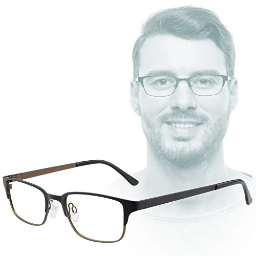 Edison & King „Unity“ - der Allrounder unter den Lesebrillen, mit Bluelight Protect (Schwarz, +2,50 dpt)