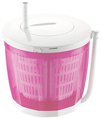 LPGY Tragbare Eco Waschmaschine | Handkurbelscheibe | Manueller Dehydrator | Mini Dormitory Single Tub Waschtisch, Camping | Reinigen, AusspüLen Und Schleudern