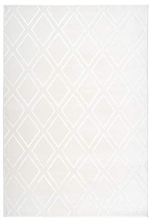 Arte Espina Teppich Monroe 300 Weiß, Größenauswahl:160 x 230 cm