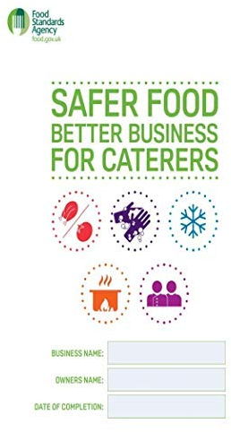 Safer Food Better Business for Caterers SFBB 24 Month Diary + 24 Month Fridge/Freezer Checklist Hole Punched
