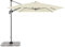 Doppler Sonnenschirm für den Garten 320x240cm Natur I Pendelschirm knickbar, drehbar & neigbar - Gartenschirm mit UV-Schutz 50+ I Kurbelschirm aus Aluminium