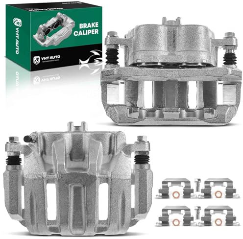 Set of 2 Front Driver and Passenger Braker Caliper Replacement for Honda CR-V Odyssey Accord Crosstour Acura RDX