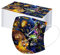 IBAOBAO 50 Stück Kinder Einweg Mundschutz Multifunktionstuch 3D Druck Mund und Nasenschutz Halstuch Maske Schmetterling Motiv 3-lagig Einmal MNS Tücher Bandana Schals