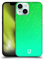 Head Case Designs Green Neon Rain Ombre Hard Back Case Compatible With Apple iPhone 13 Mini